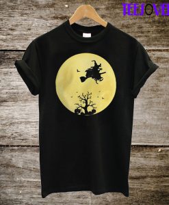 Halloween Wich Moon T-Shirt