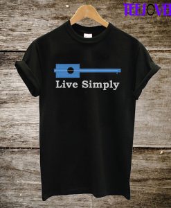 Live Simply Cigar Box Guitar T-Shirt