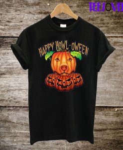Pitbull Happy Howloween T-Shirt