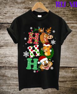 HO HO HO Lion King Christmas T-Shirt