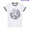 3D Diamond Ringer T-Shirt