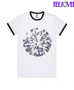 3D Diamond Ringer T-Shirt