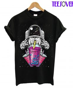 Astronaut Bubble Tea T-Shirt