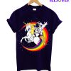 Astronaut Driving Unicorn T-Shirt