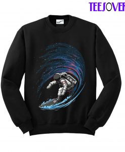 Astronaut Waves Sweatshirt