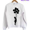 Banksy Girl Balloons SweatShirt