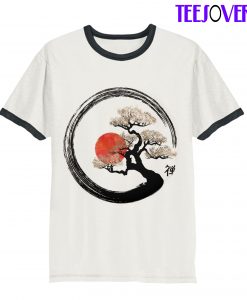 Bonsai Japanese Ringer T-Shirt