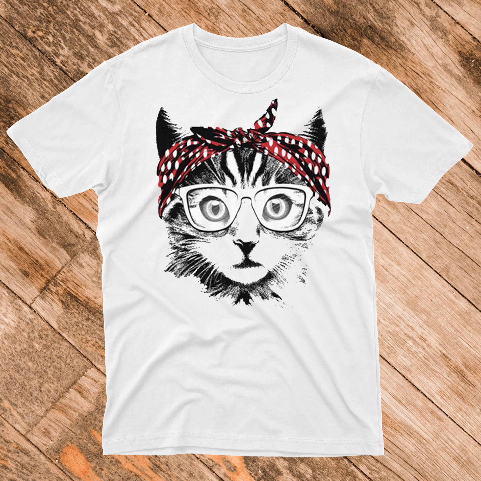 Cat Short-Sleeve Unisex T-Shirt