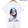 Colored Face Picture T-Shirt