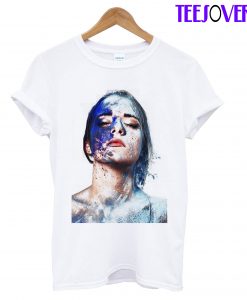 Colored Face Picture T-Shirt
