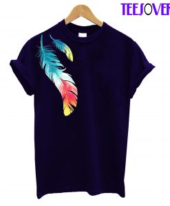 Colorful Feathers T-Shirt