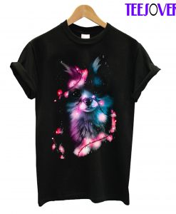 Cute Dog Colorful T-Shirt