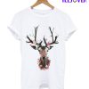 Deer Flowers T-Shirt