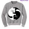 Etiqueta De Yang Del Gato Sweatshirt