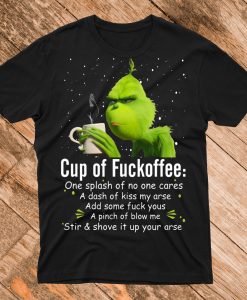 Grinch cup T-shirt