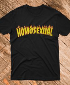 Homosexual Thrasher Flame T Shirt