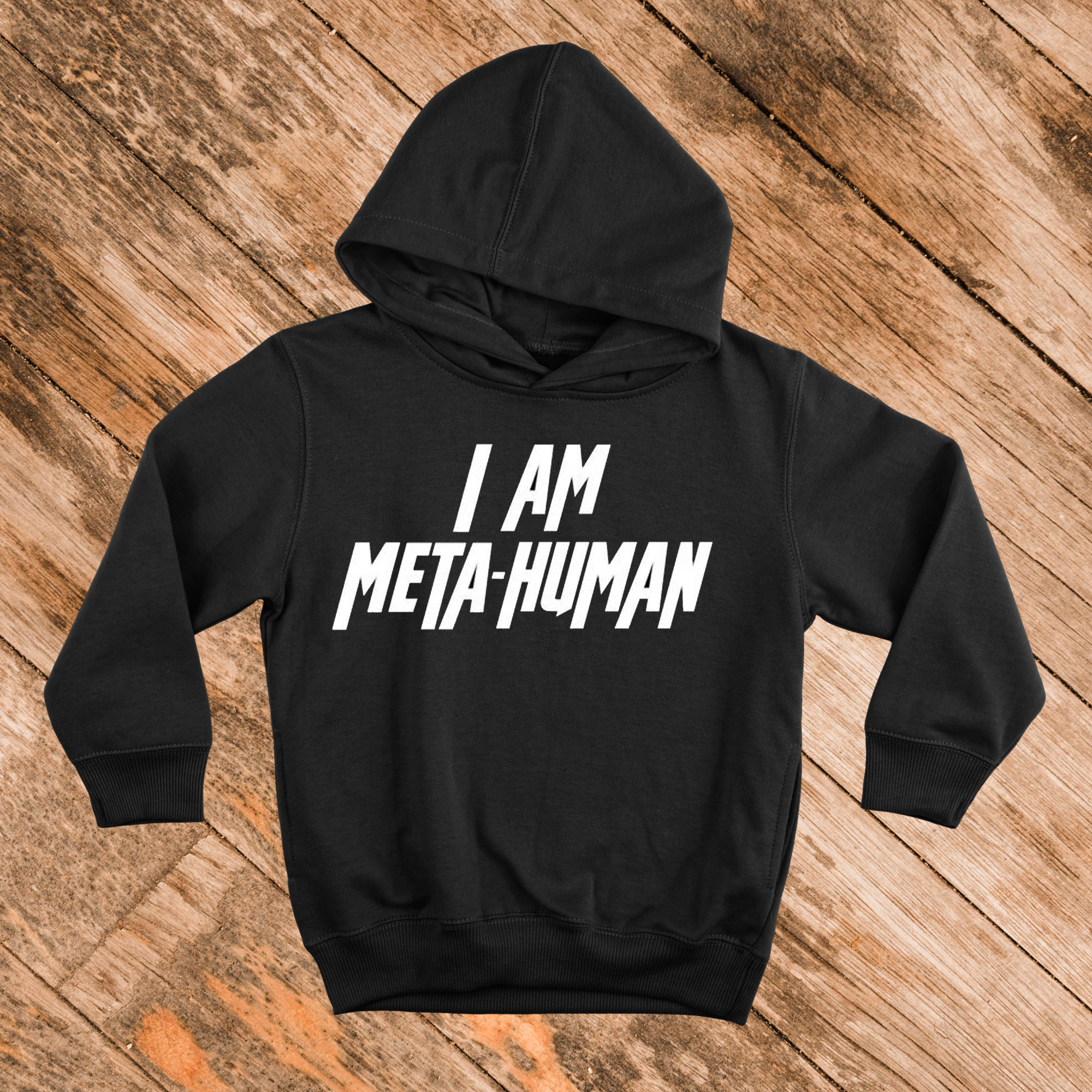 I Am Meta-Human DC inspired adults unisex hoodie