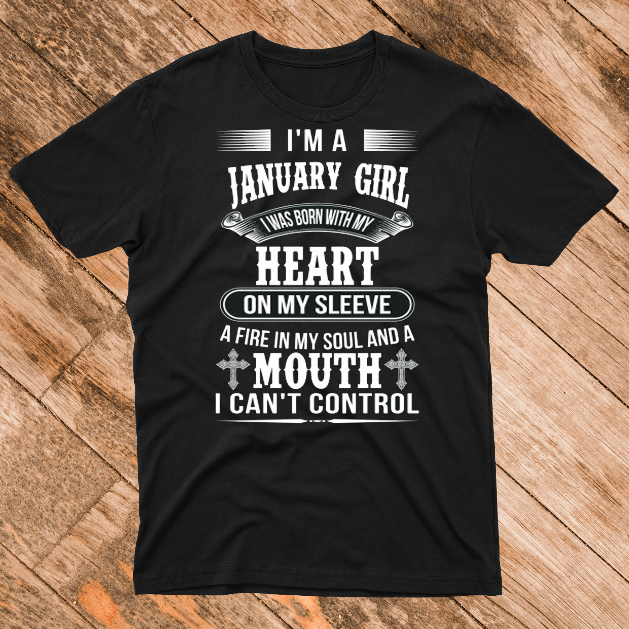 I am a January woman T-shirt