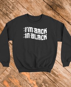 In Black Lyrics Sweatshirt