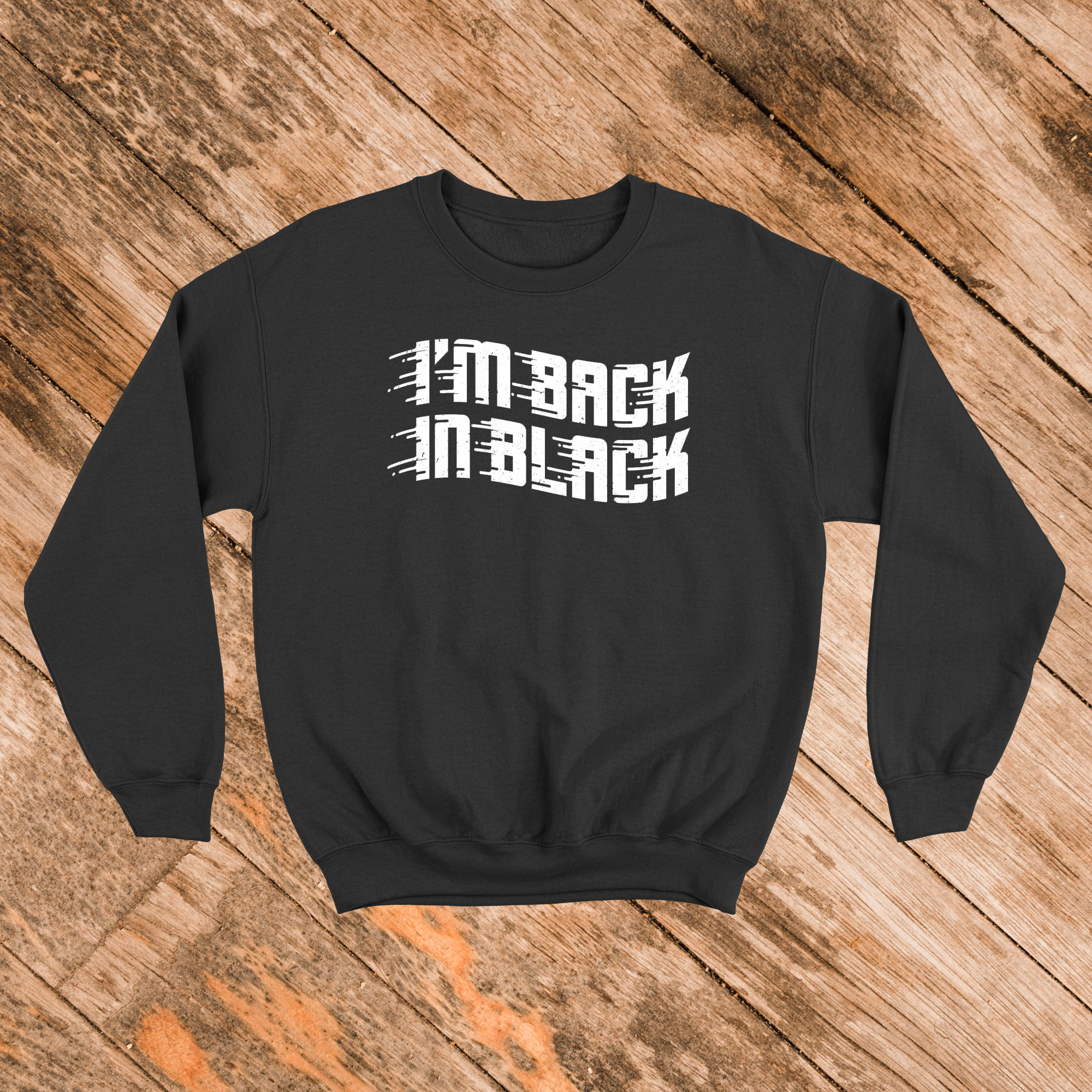 In Black Lyrics Sweatshirt