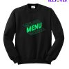 Menu 3D SweatShirt