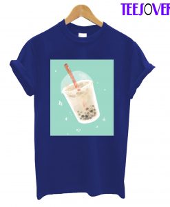 Milk Tea Boba Illustration T-Shirt