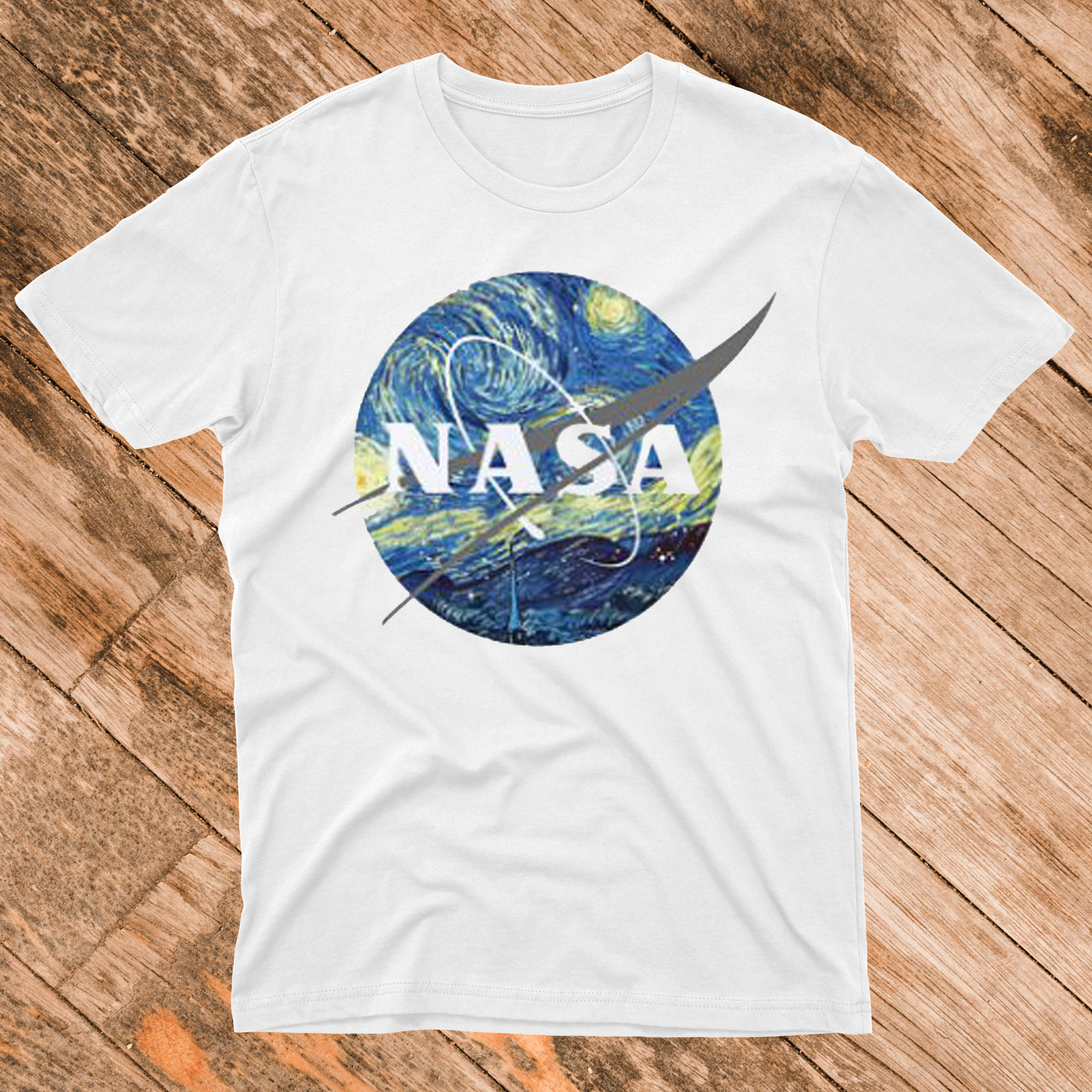 Nasa Van Gogh T shirt