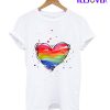 Rainbow Heart T-Shirt