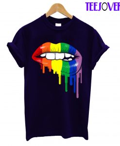 Rainbow Lip T-Shirt