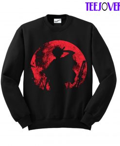 Samurai At Night Sweatshirt