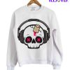 Skull And Headphones Sweatshirt