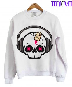 Skull And Headphones Sweatshirt