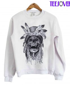 Skull Hat SweatShirt