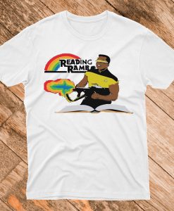 Star Trek Geordi Reading Rainbow T-Shirt