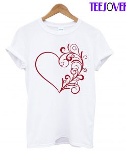 Swirly Heart T-Shirt