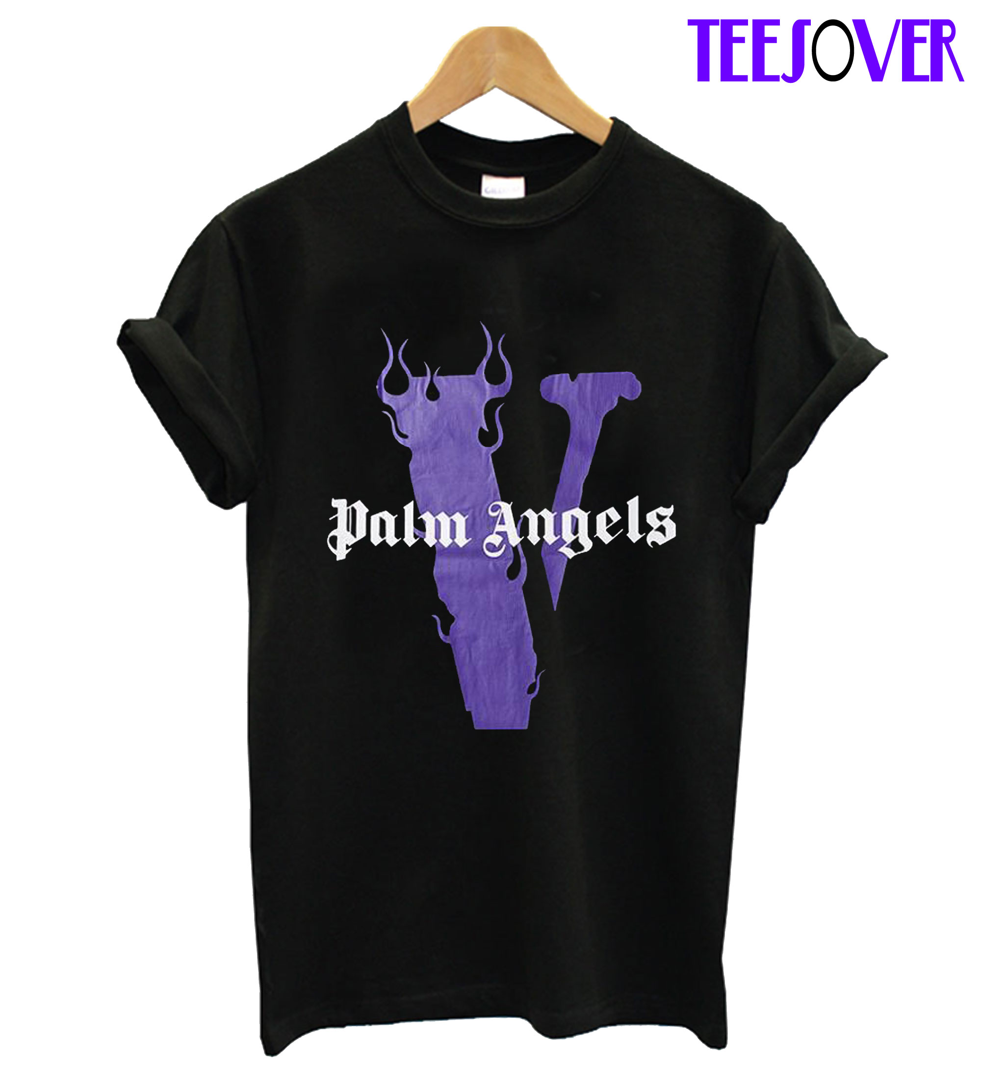 vlone palm angels t shirt