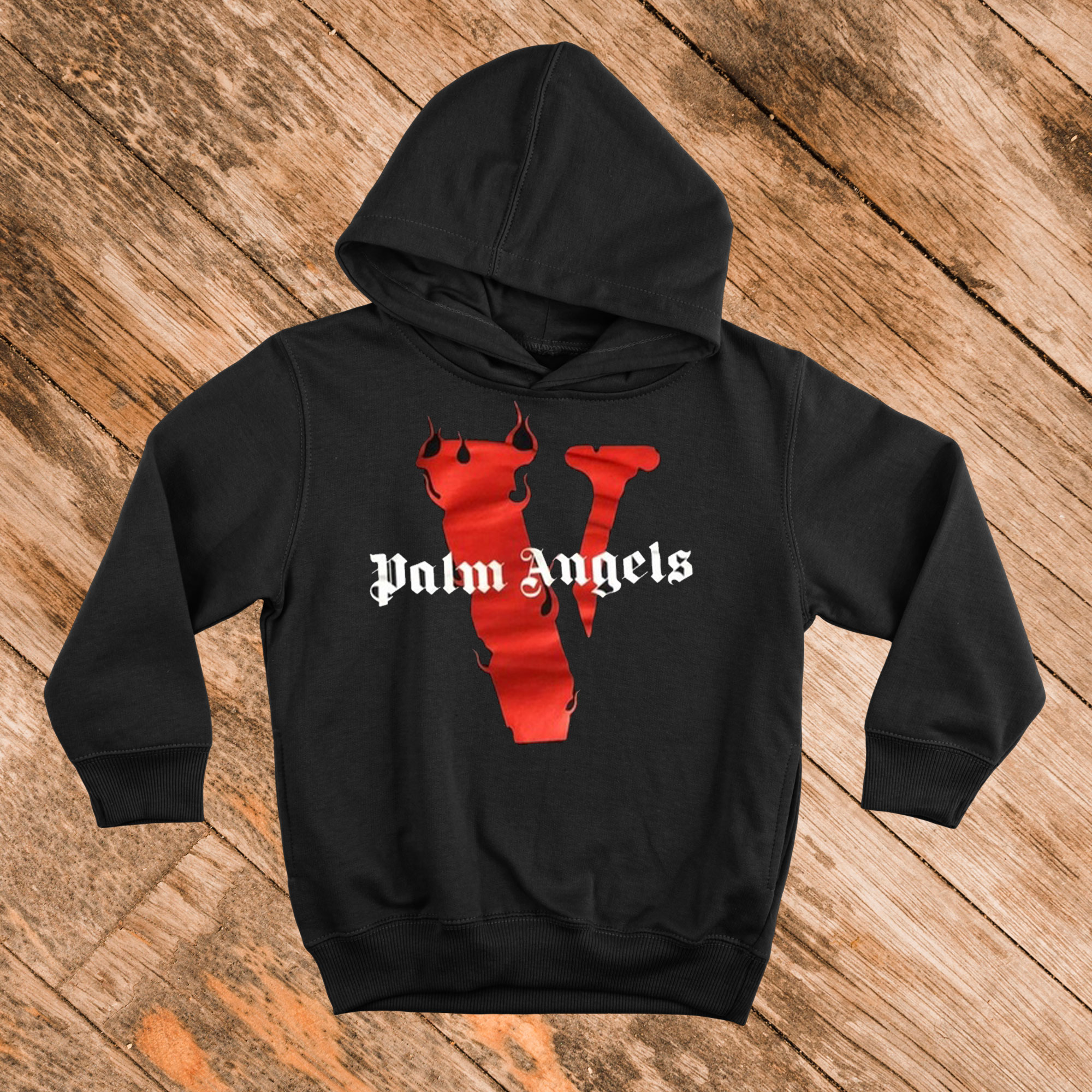 amazing good quality beautiful and trusted Vlone X Palm Angels hoodie
