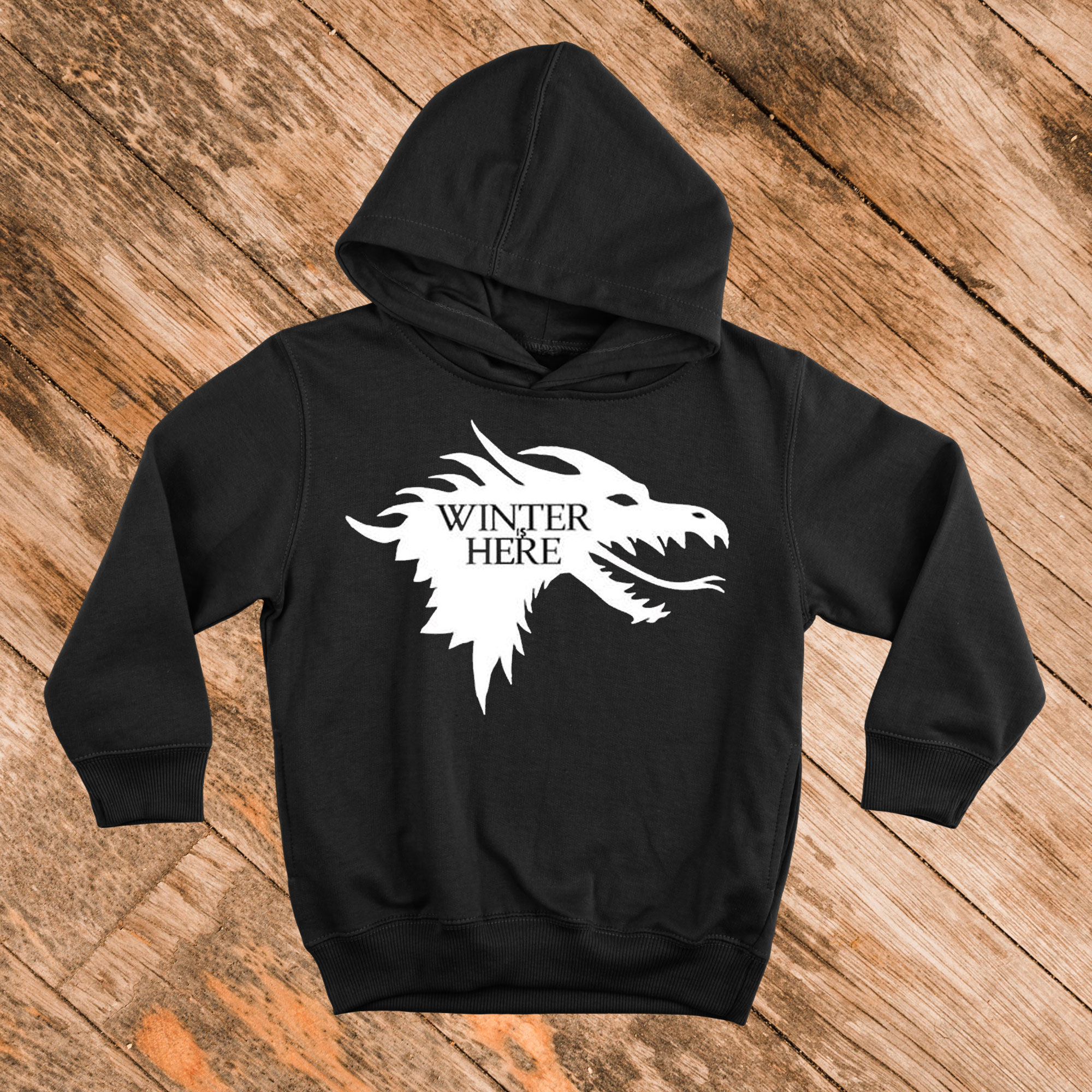 Winter is Here Dragon GoT inspired adults unisex hoodie