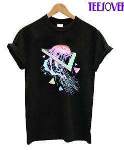 Aesthetic Vaporwave Jellyfish T-Shirt