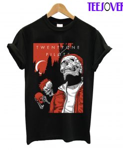 Alien And Skull Twenty One Pilots T-Shirt