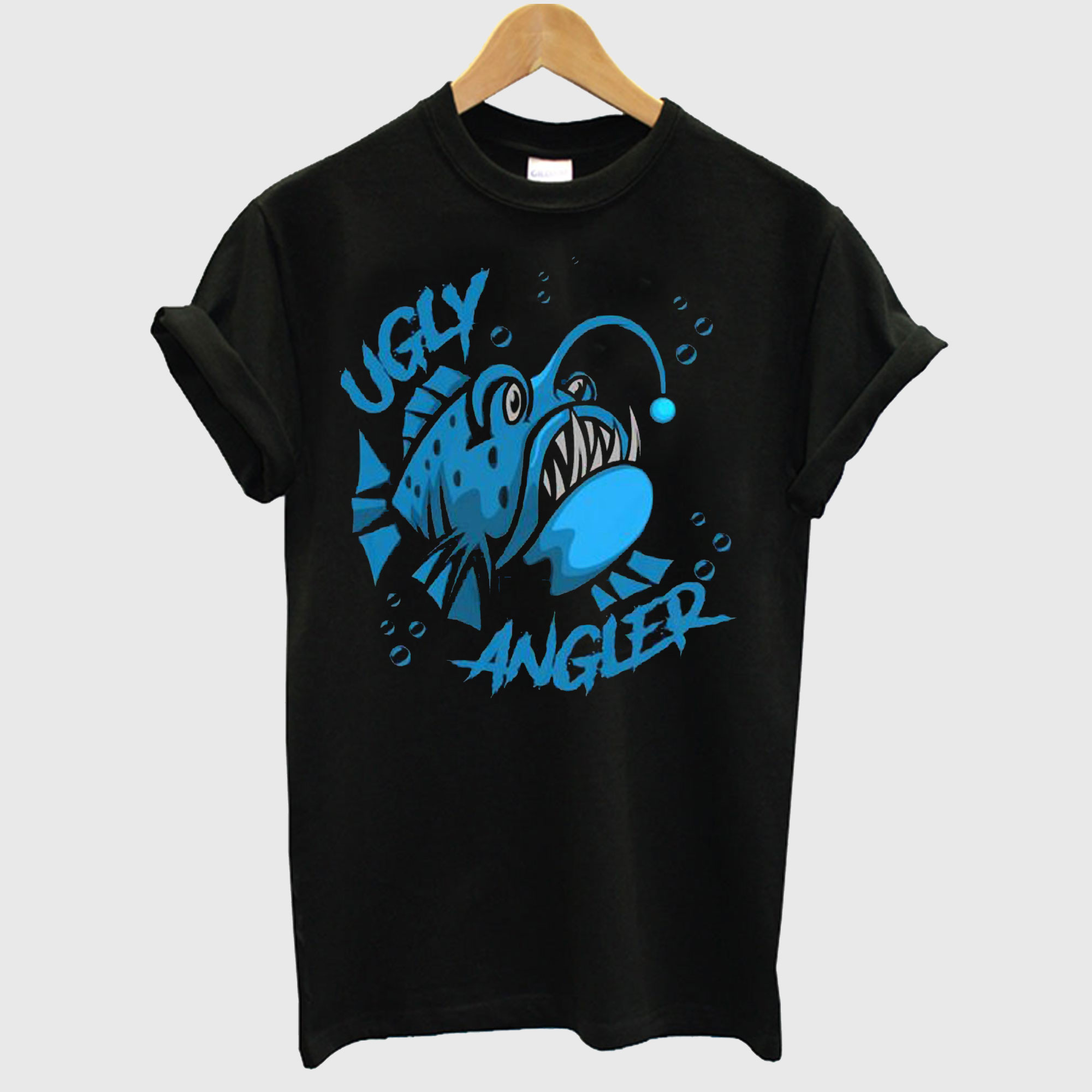 Angler fish ugly T-shirt