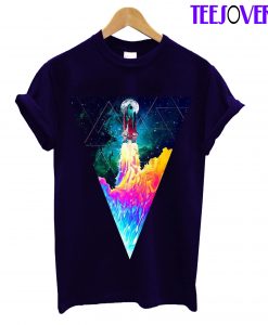 Artistic Rainbow Triangle T-Shirt