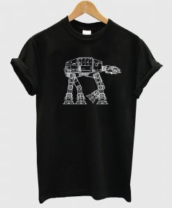 At-At Vintage Star Wars Black T shirt