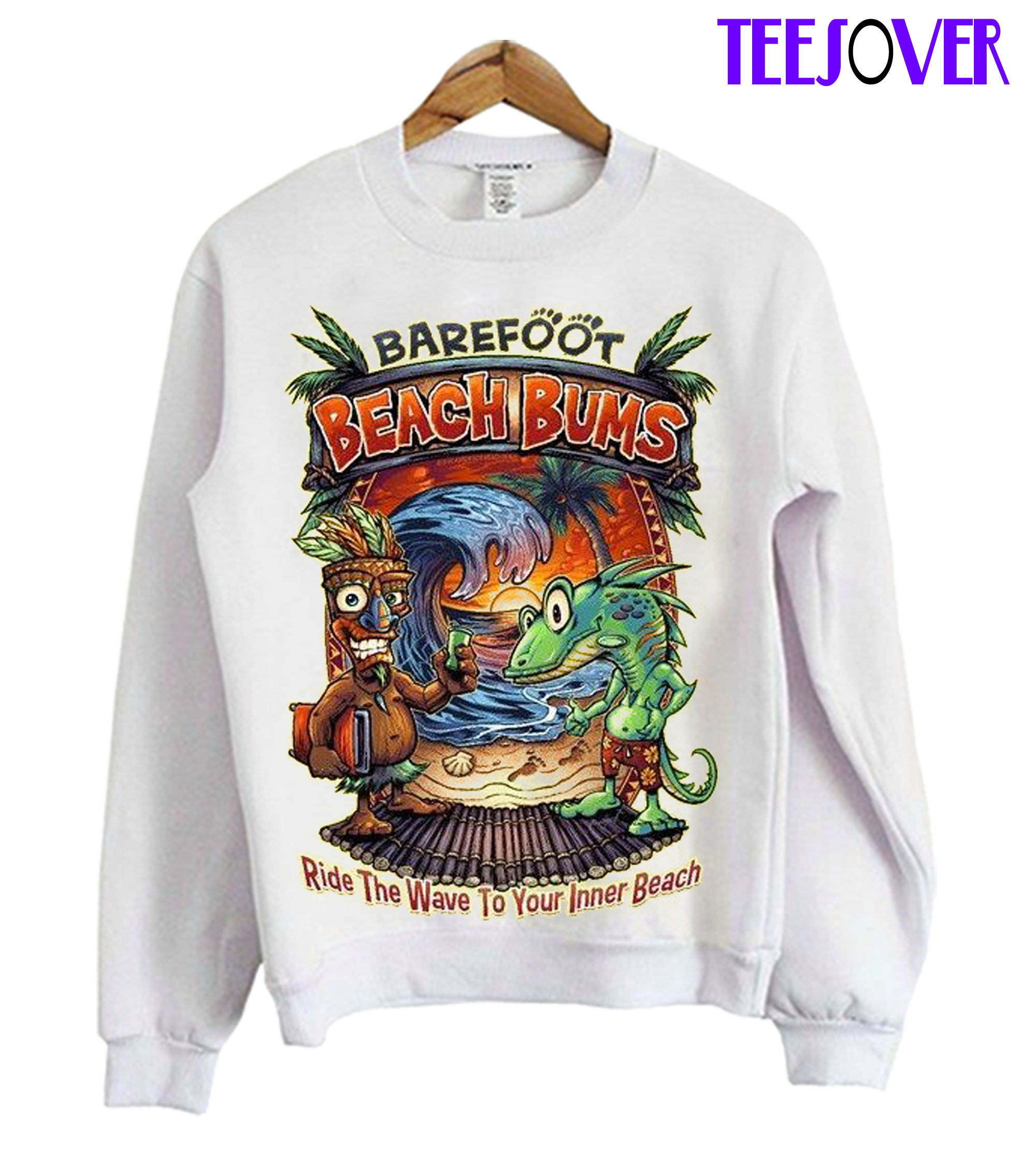 beach bum sweatshirt