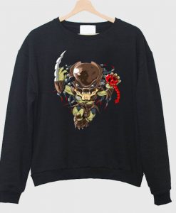 Berserker Predator Mr Black Chibi Sweatshirt