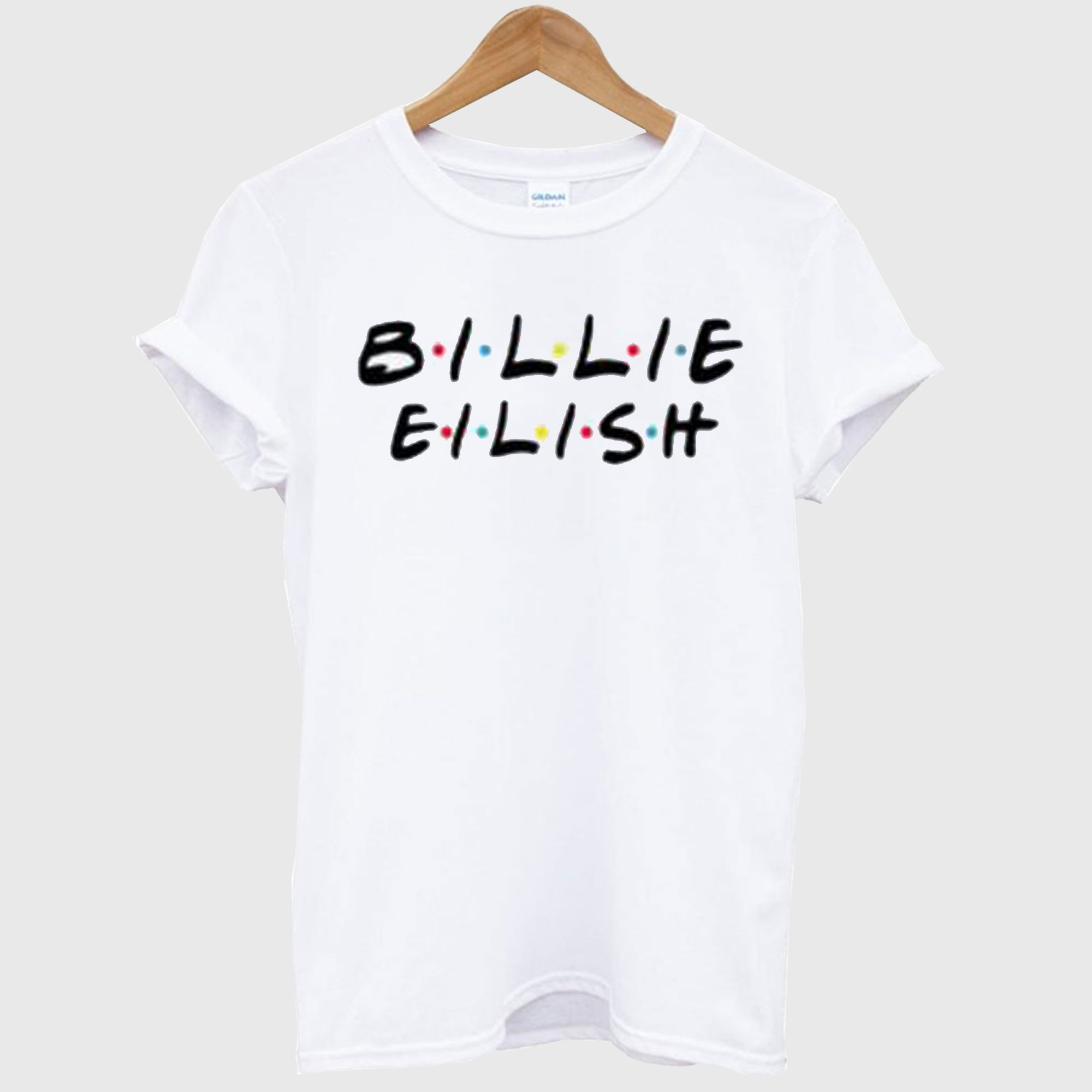 Billie Eilish Friends Tv Show T Shirt