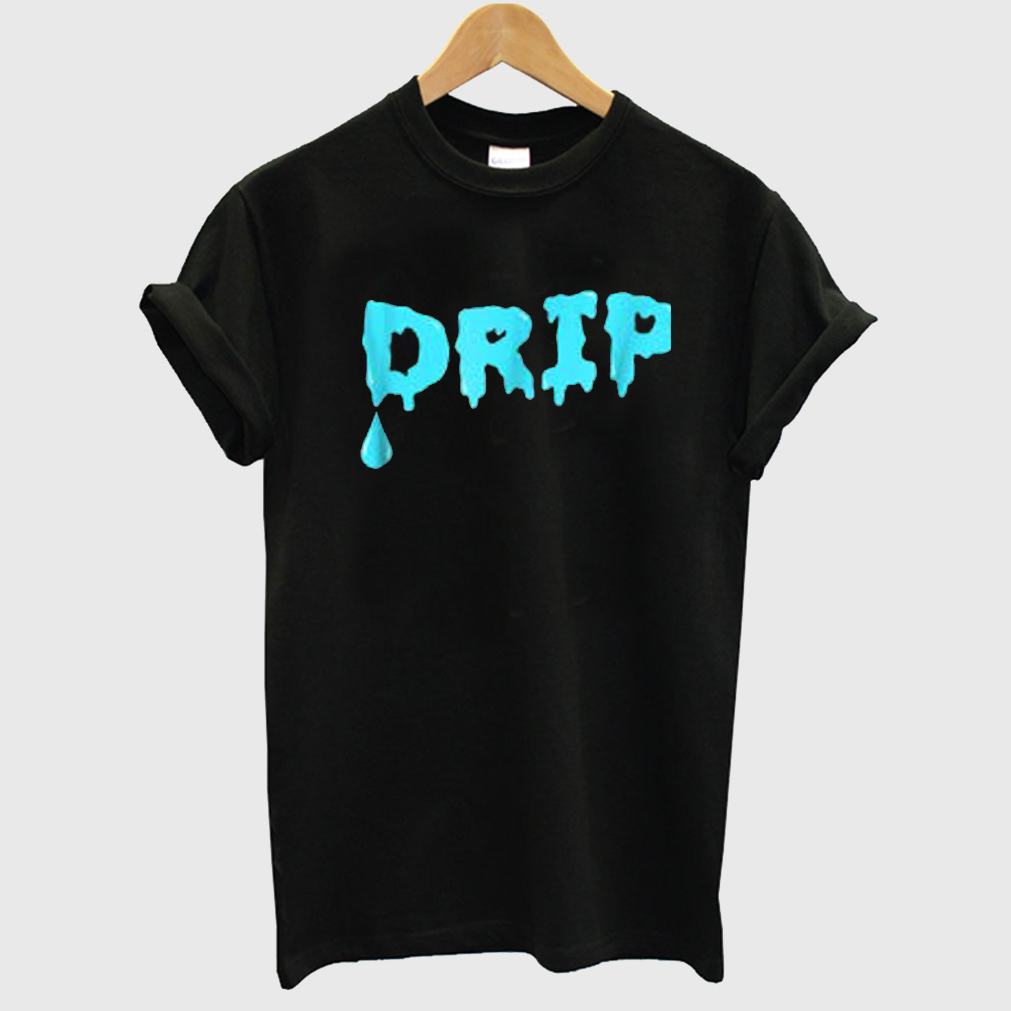 Blue DRIP T shirt