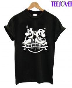 Bros Barbershop Super Mario Bros T-Shirt