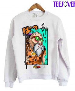 Cartoon Grandfather Japan Sweatshirt