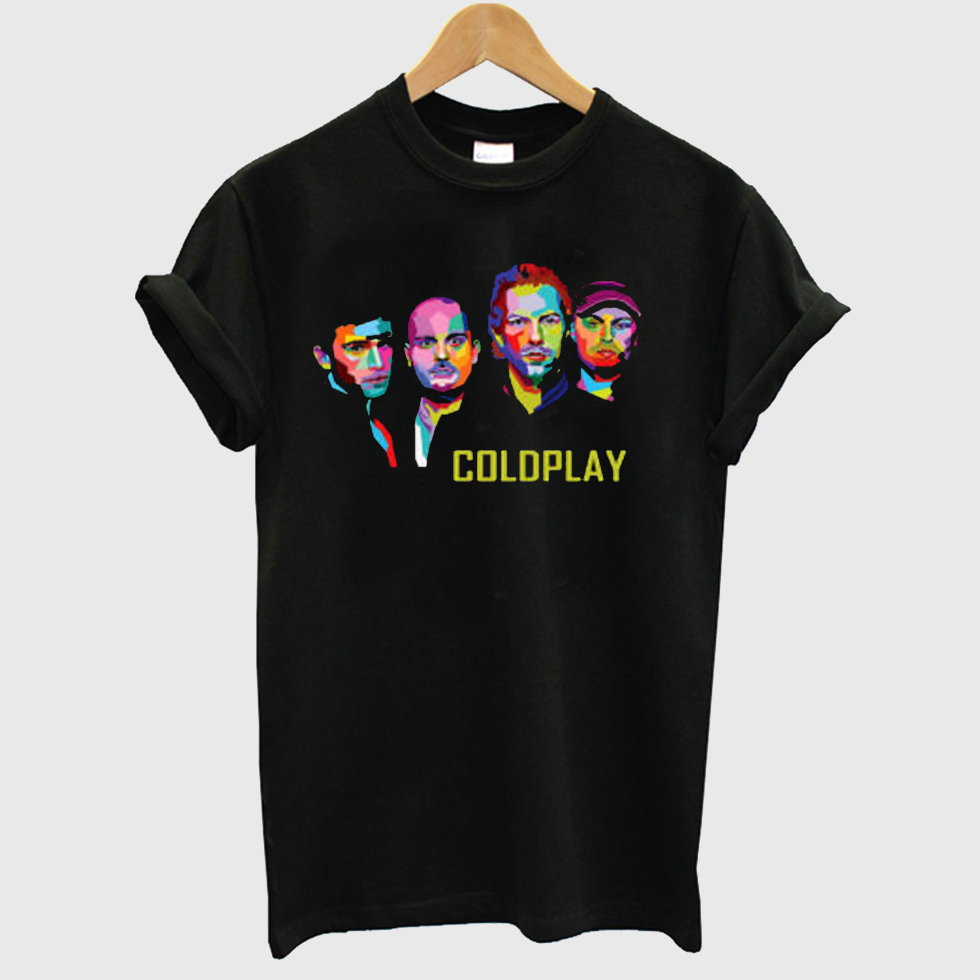 Coldplay Graphics Art T-shirt